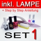 Preview: NOTFALL SET inkl. LED Lampe