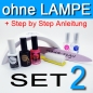 Preview: NOTFALL SET ohne LED Lampe